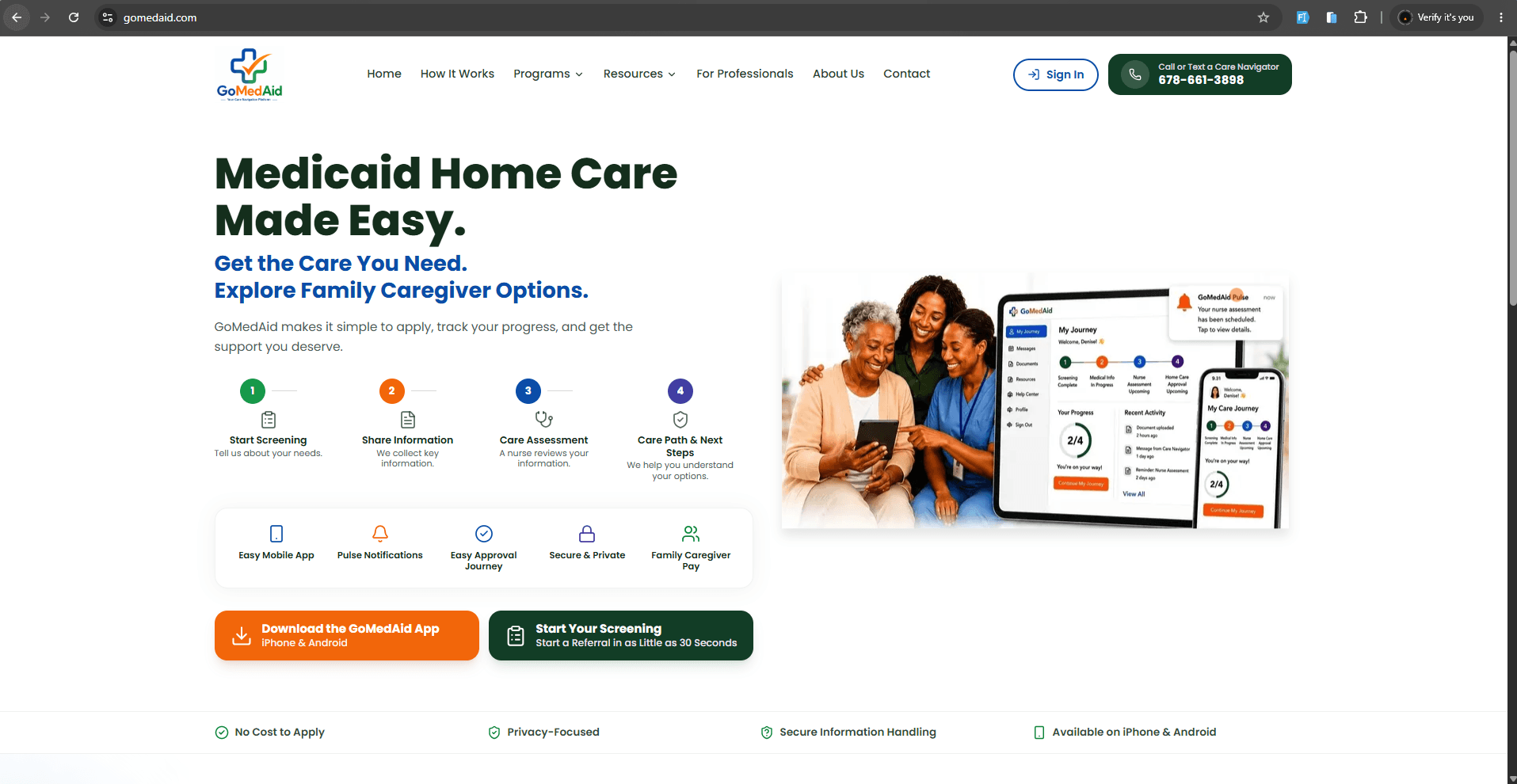GoMedAid Healthcare Platform
