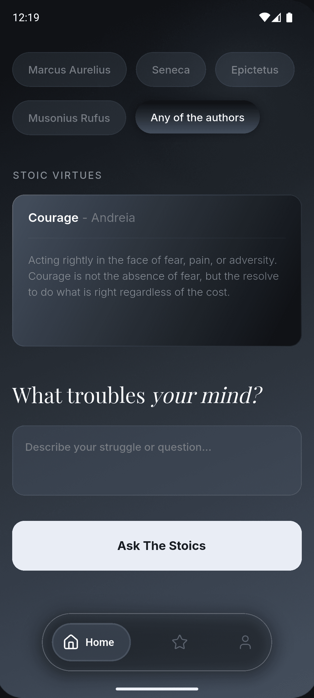 Reading Stoic books and authors