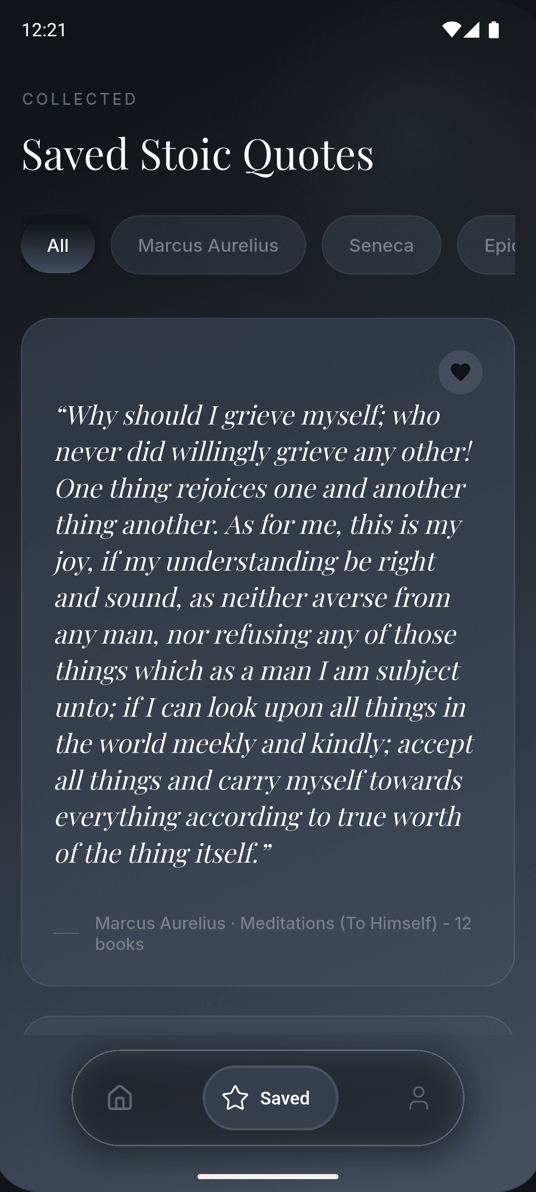 Stoic themes and quotes