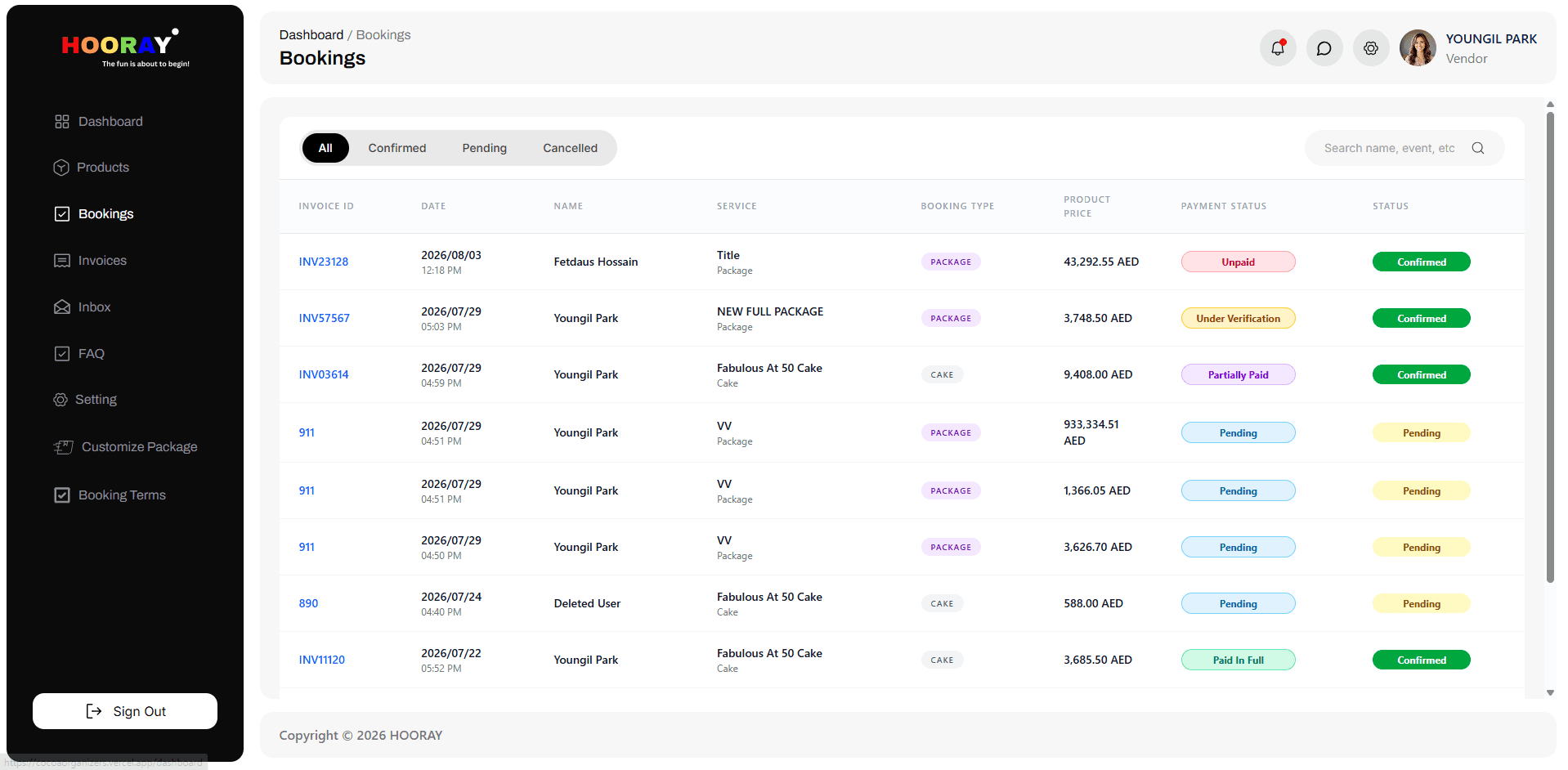 Event Planning Tools