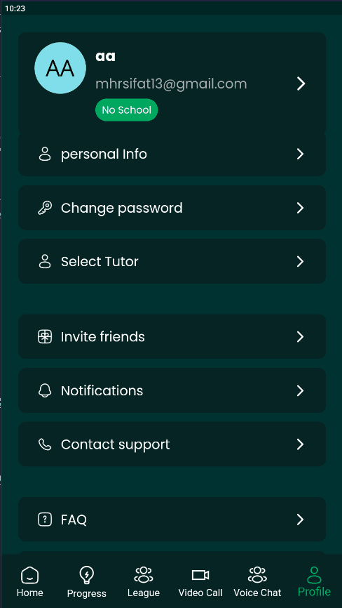 Active conversations
