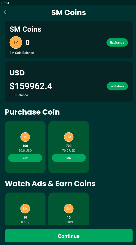 User profiles and achievements